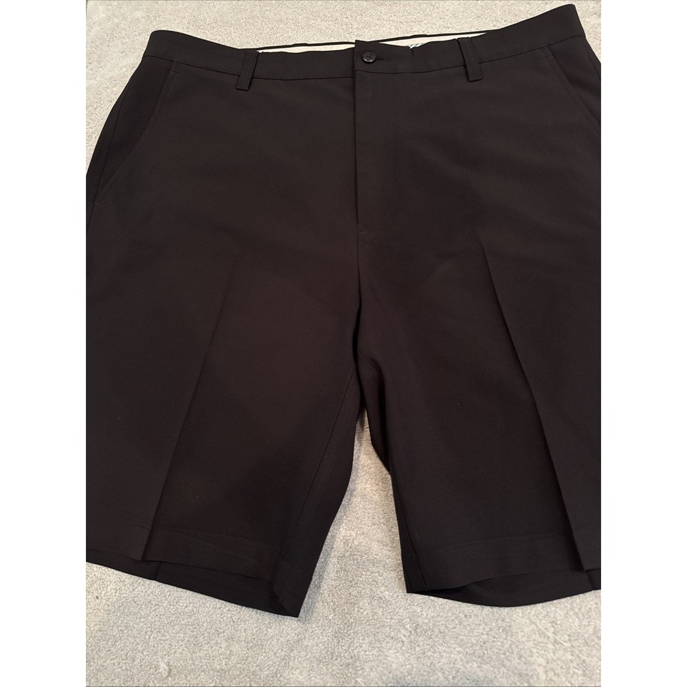 FootJoy Performance Golf Shorts Black Men's Size 38 Flat Front  24201 NWOT